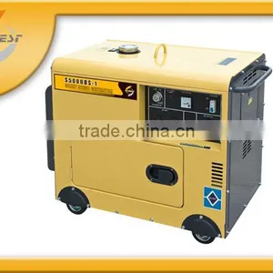 3KVA Protable Mini Silent Generator Set With Diesel Engine From China Manufacture thumbnail-1