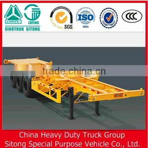 Trucks and Trailers , 3 Axle Skeleton Semi Trailer Container Chassis thumbnail-4