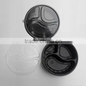 Rectangular Black PP Disposable Take Away Containers thumbnail-1