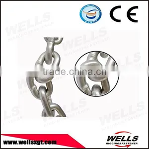 Galvanized Short DIN766 Link Chain thumbnail-1