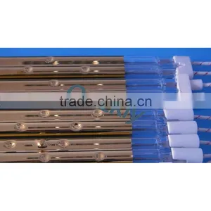 Shortwave IR Emitter, Quartz Tubular Heating Lamp for Powder Finishing thumbnail-1