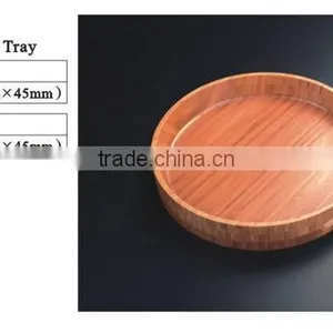 Bamboo Round Tray thumbnail-1
