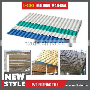 Attractive Discount Pvc Synthetic Plastic Roof Tile thumbnail-1
