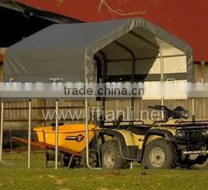8'x10'steel Structure Car Shelter thumbnail-1