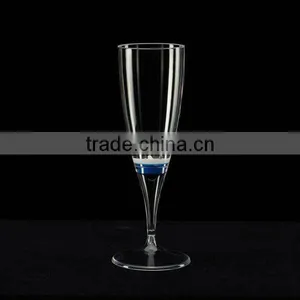 Cell Lithium Battery Powered Champagne LED Glass Crystal Light thumbnail-2