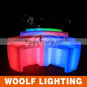 2014 Hot !!! Color Changing Rechargeable Led KTV Bar Table thumbnail-6