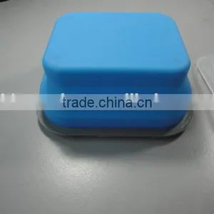 Hot Sell 2 Compartment Silicone Lunch Box,promotional Silicone Collapsible Lunch Box thumbnail-4
