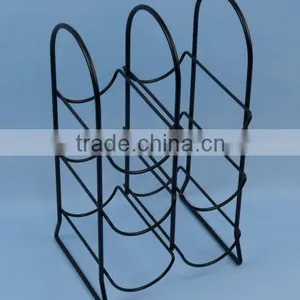 3-tier Metal Wire Rack for 6 Bottles thumbnail-1