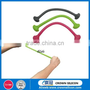 Exercise Latest Resistance Bands Silicone Fitness Rope Yoga Workout thumbnail-1