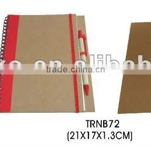 2014 Best Selling Recycled Note Book and Pen thumbnail-1
