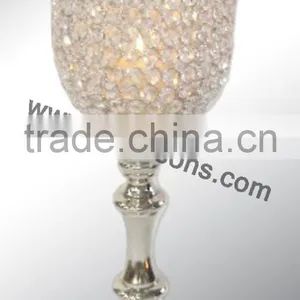 2015 Excellent Crystal Beaded Votive Candle Stand thumbnail-4