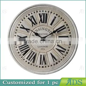 Motorcycle Shape Metal Rustic Standing Clock thumbnail-6