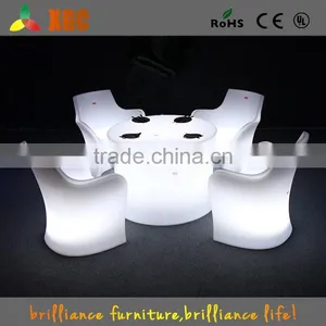 Used Nightclub Furniture Colorful Table and Chairs Set thumbnail-3