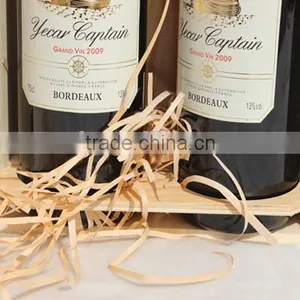 Single-deck Six Pine Wine Bottle Storage Box thumbnail-1