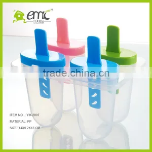 Wholesale Creative Homemade Custom Food Grade Plastic Ice Popsicle Mold, Plastic Ice Cream Molds thumbnail-3