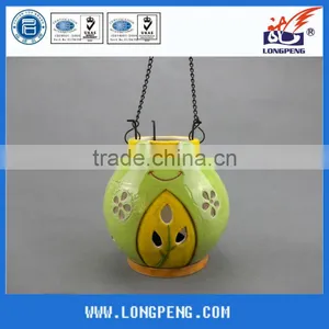 Ceramic Garden Candle Lantern thumbnail-1