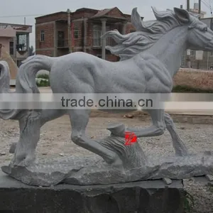 Life Size Stone Horse Statues for Sale thumbnail-1