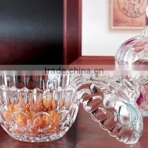 High Quality Glass Salad Bowl Glass Sugar Bowl Glass Candy Bowl thumbnail-1