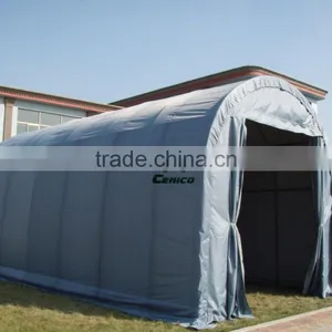 Portable Fabric Car Shelter , Instant Car Canopy , Backyard Warehouse Tent , thumbnail-2