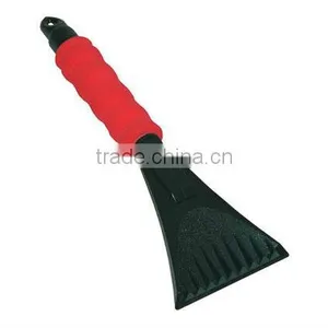 Plastic Promotional Car Ice Scraper With EVA Foam Handle thumbnail-1