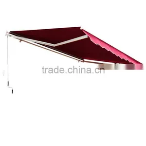 2.5x2M Waterproof Porch Retractable Manual Patio Awnings thumbnail-6