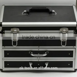 OK-Tools China Manufacturer 3 Drawers Combination Aluminum Package ToolsSet With Cordless Drill thumbnail-3