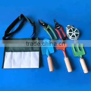 7 Pcs Hot Garden Tool Set With Wooden Handle thumbnail-1