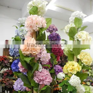 Hot Sell Wholesale Artificial Hydrangea Stem Flower Table Centerpieces Wedding Decoration thumbnail-5