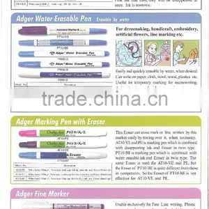 JAPAN ADGER CHAKO ACE SERIES AUTO DISAPPEARS GARMENT MARKER PEN thumbnail-2