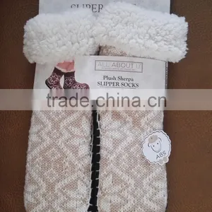 Wholesale Lady Indoor Home Slipper Socks thumbnail-1
