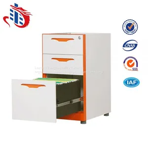 Modern Office 3 Drawer Design Metal Filing Cabinets thumbnail-1