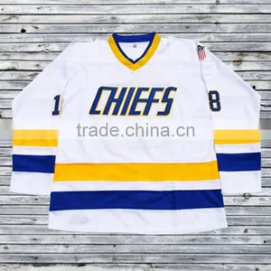100% Polyester Ice Hockey Jersey Fabric for Sublimation Print Logo thumbnail-1