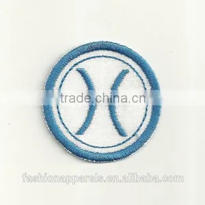 Custom High Quality Embroidered Zodiac Patch for Clothes Embroidery Patch Made in China Choose Size/color thumbnail-1