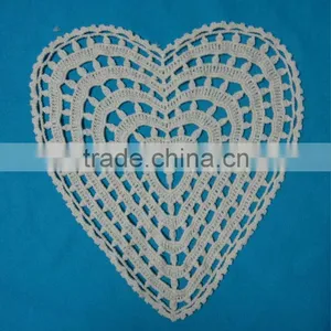 Crochet Cotton Heart Patches thumbnail-1