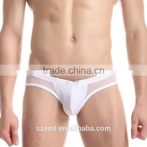Mens Sexy Transparent Breathable Mesh Boxer Brief thumbnail-2