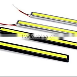 New Ultra-thin High-brightness LED Daytime Running Lights Waterproof Power Cars Running Lights White Yellow thumbnail-3