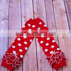 Baby Christmas Ruffle Tulle Legging Warmers Baby Leg Warmers thumbnail-5