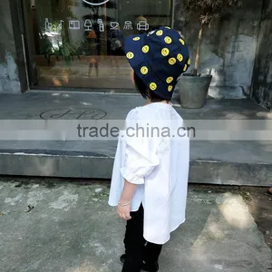 1-6 Years Wholesale 2017 Autumn Cotton Full Sleeves Irregular Girls Blouses (pick Size Color) thumbnail-5