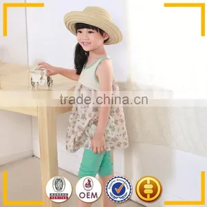 Kids Clothes 2015 Summer Wholesale Fashion Kid Sleeveless t Shirt Girls Top Printing Designs thumbnail-1