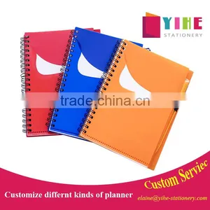2017 PP Cover Spiral Binding Notebook /diary Planner Cheap Student Notebook thumbnail-1
