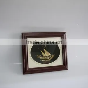 2015 New Design High Quality 3D Arabic Dhow Frame With Decoration Gift JKC-01 thumbnail-6