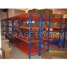 Logistic Central Medium Duty Steel Shelves Selective Racking System With Powder Coated thumbnail-1
