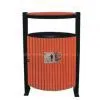 BH128-2 Baihe Wooden Dustbin thumbnail-1