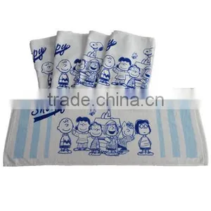 100% Cotton Velvet Hand Towel With Active Printing thumbnail-1