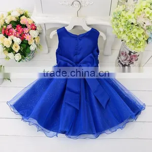 Wholesale Blank Baby Tulle Dress Baby Party Lace Dress thumbnail-3
