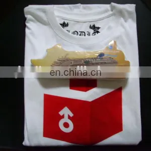 Custom 100% Cotton Plain White Compress T-shirt thumbnail-2
