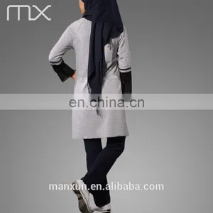 2016 Fashion Casual Design Clothing Sport Suit With Lace Cuff and Beautiful Kolye thumbnail-4