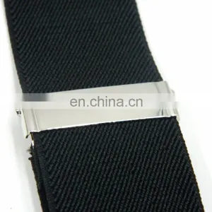 Top High Quality X Style Various Colors Elastic Suspenders for Boys and Girls thumbnail-4
