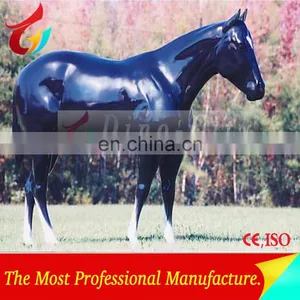 Artificial Outdoor Playground Rides Fiberglass Horse thumbnail-3