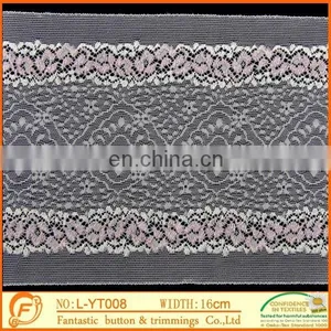 Garment Elastic Lace Fabric for Sewing on Wedding Dressings thumbnail-1